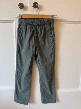 Crewcuts Olive Green Drawstring Casual Pants